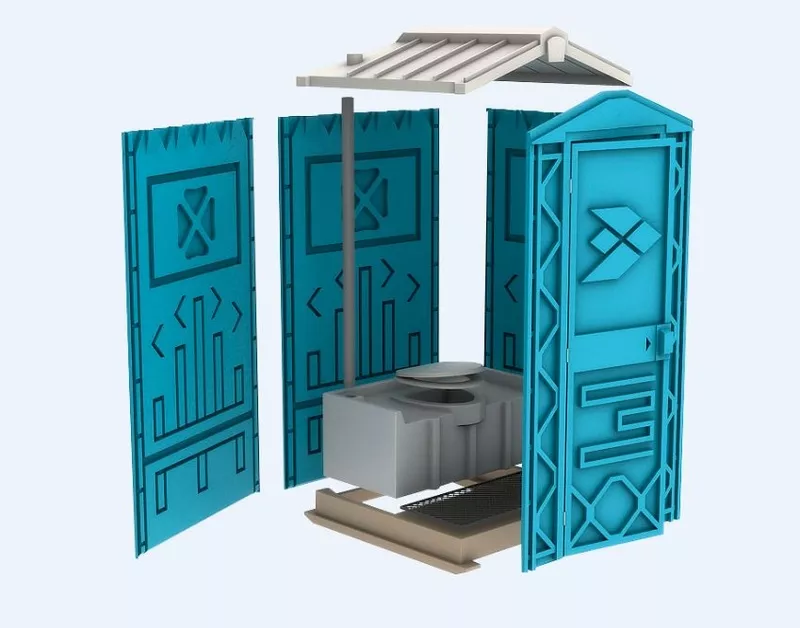 Новая туалетная кабина Ecostyle - экономьте деньги 2