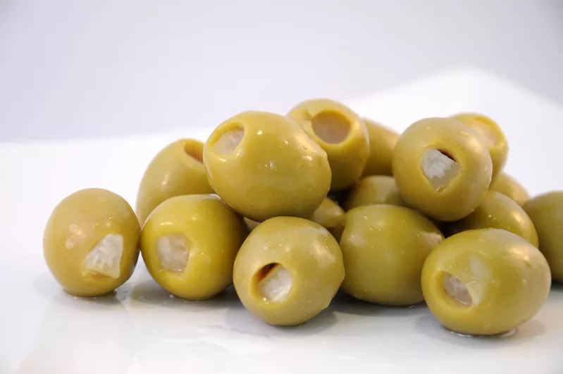 Оливки консервированные халкидики Крупные черные и зеленые в ассортиме 7