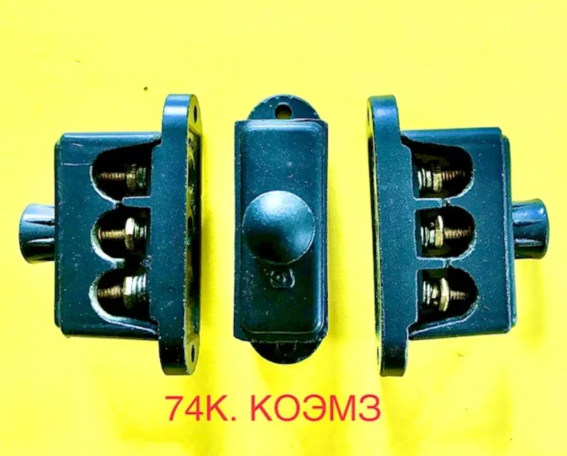74К,  74КУ1 27 В (3 зажима) - колодка клеммная