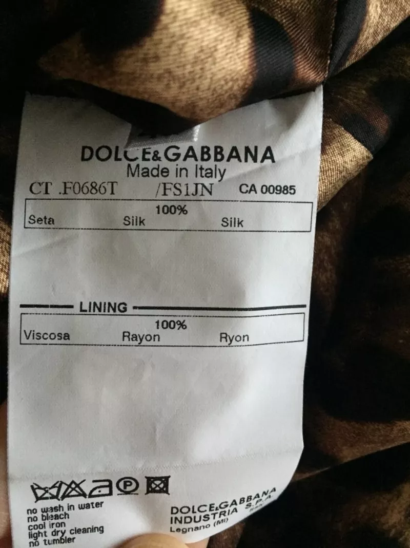 Плащ новый dolce&gabbana италия 46 м размер леопард корчиневый шелк длина миди 8