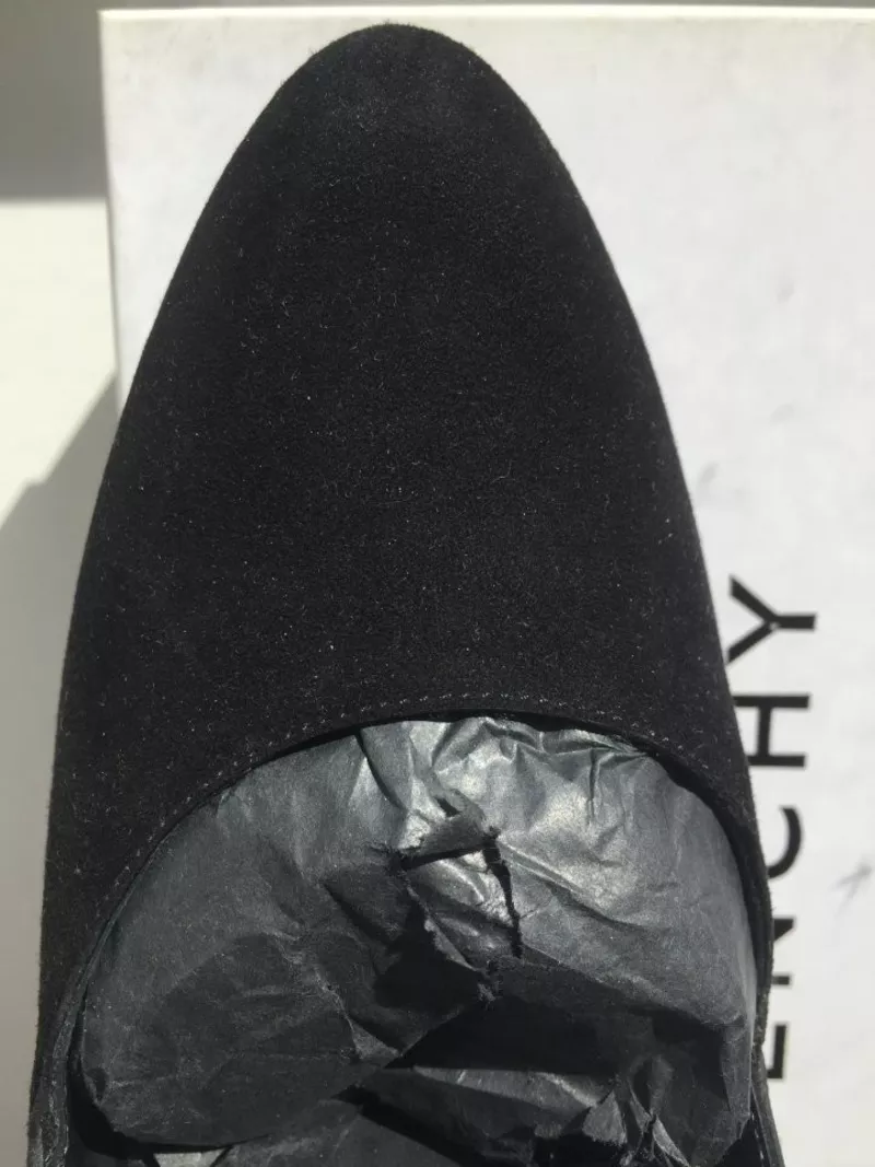 Туфли новые givenchy италия 39 размер черные замша платформа 1см каблук шпилька 11 см внутри кожа за 6