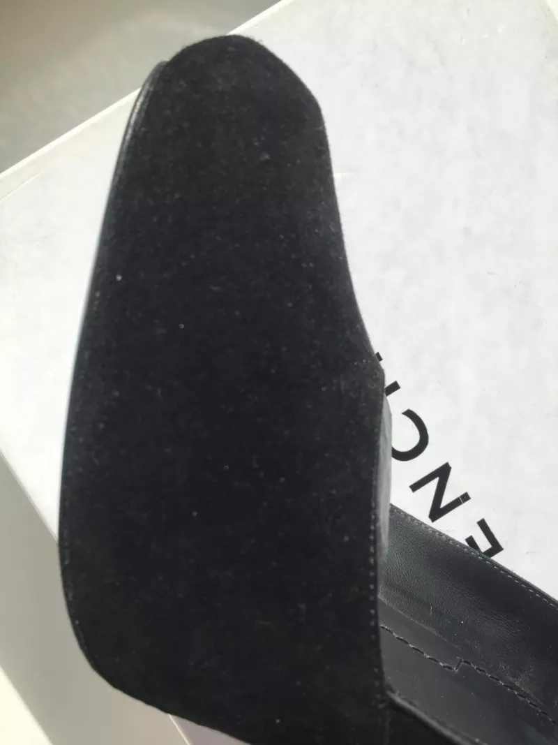 Туфли новые givenchy италия 39 размер черные замша платформа 1см каблук шпилька 11 см внутри кожа за 7