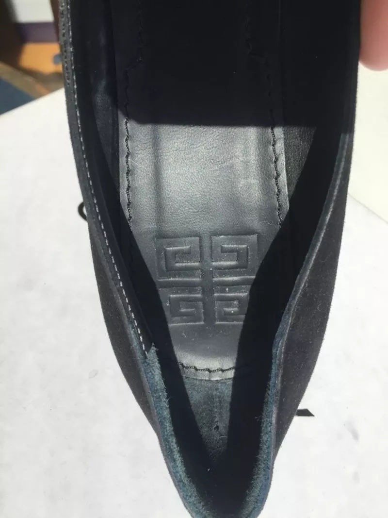 Туфли новые givenchy италия 39 размер черные замша платформа 1см каблук шпилька 11 см внутри кожа за 4