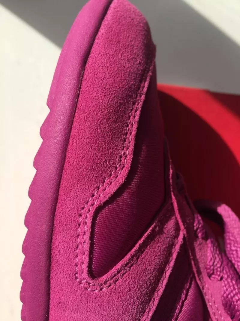 Кроссовки кеды новые lacoste 39 размер замша текстиль цвет розовый фукси подошва легкая обувь женска 8