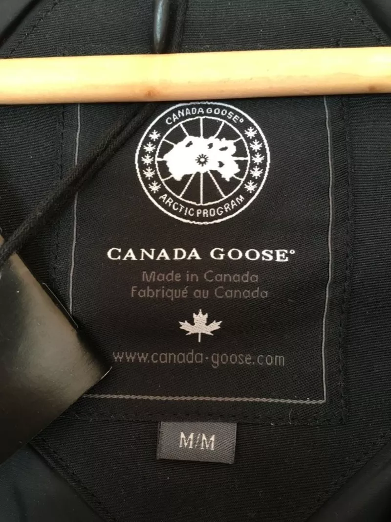 Куртка пуховик новый canada goose 46 м женская парка черная копия люкс 3