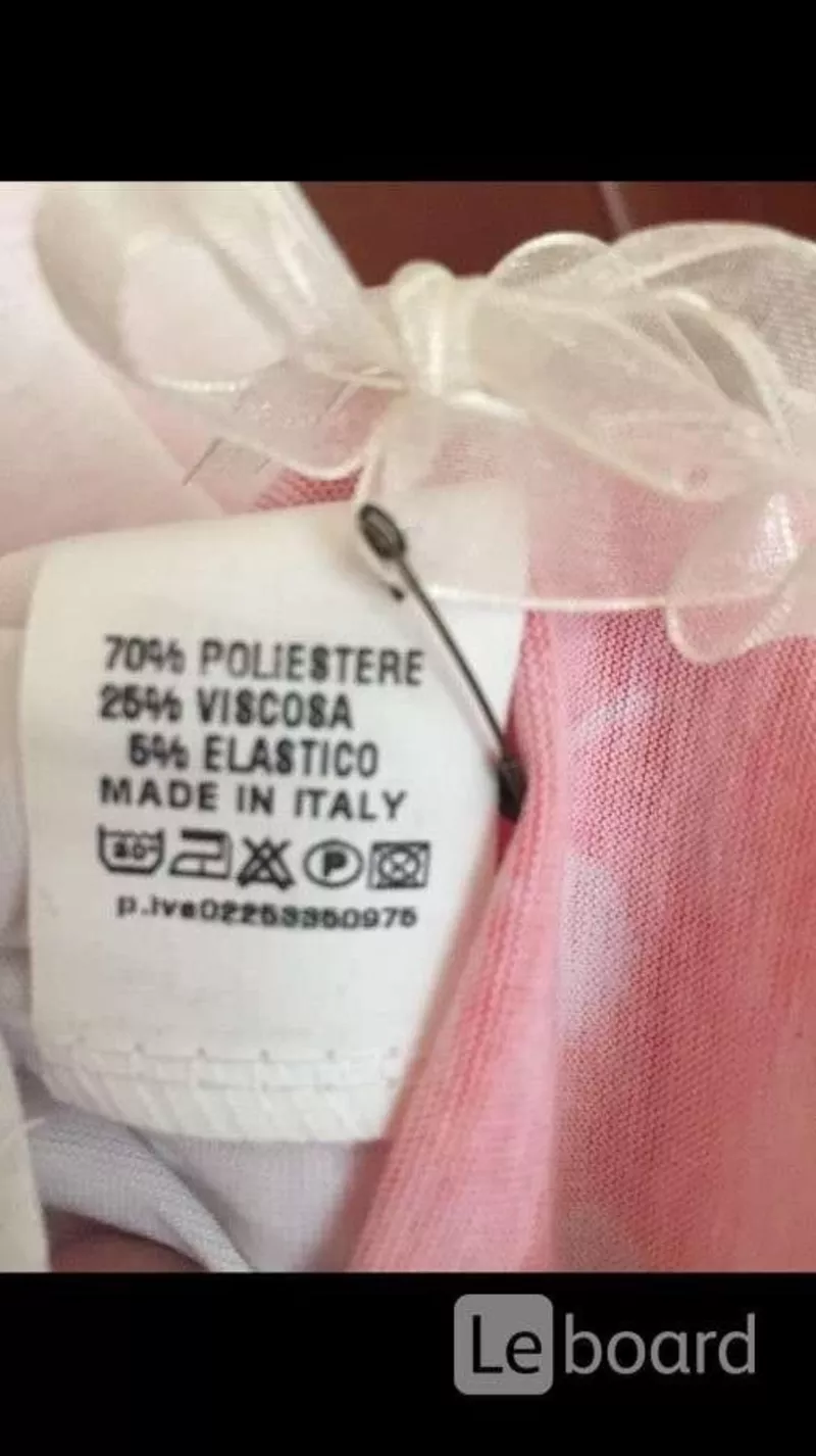 Майка топ новая италия 44 46 м белая рисунок принт купальник оранжевый ткань хлопок футболка блуза б 2