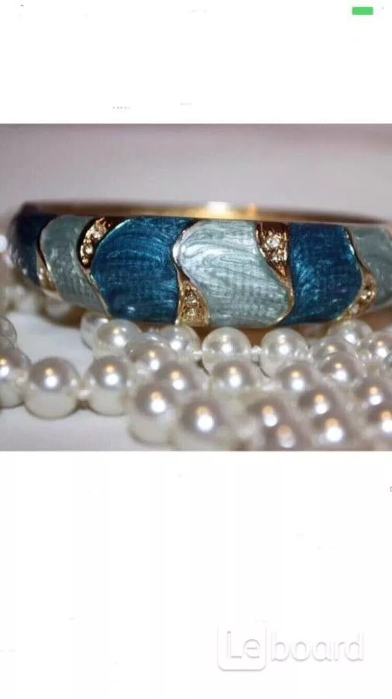 Браслет на руку стразы сваровски swarovski кристаллы голубой синий бижутерия украшения на руку аксес 6