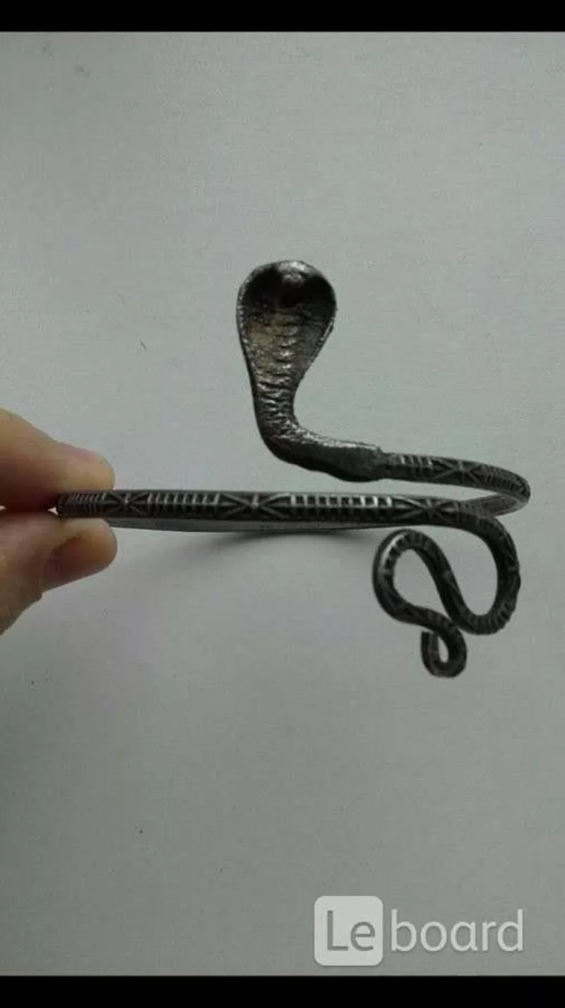 Браслет на руку кобра змея клеопатра бижутерия украшения топ металл аксессуар 46 6