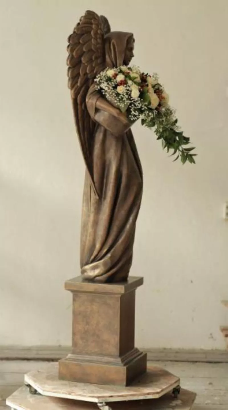 Скульптура ангела на могилу SCULTORE - Мастерская скульптуры 3