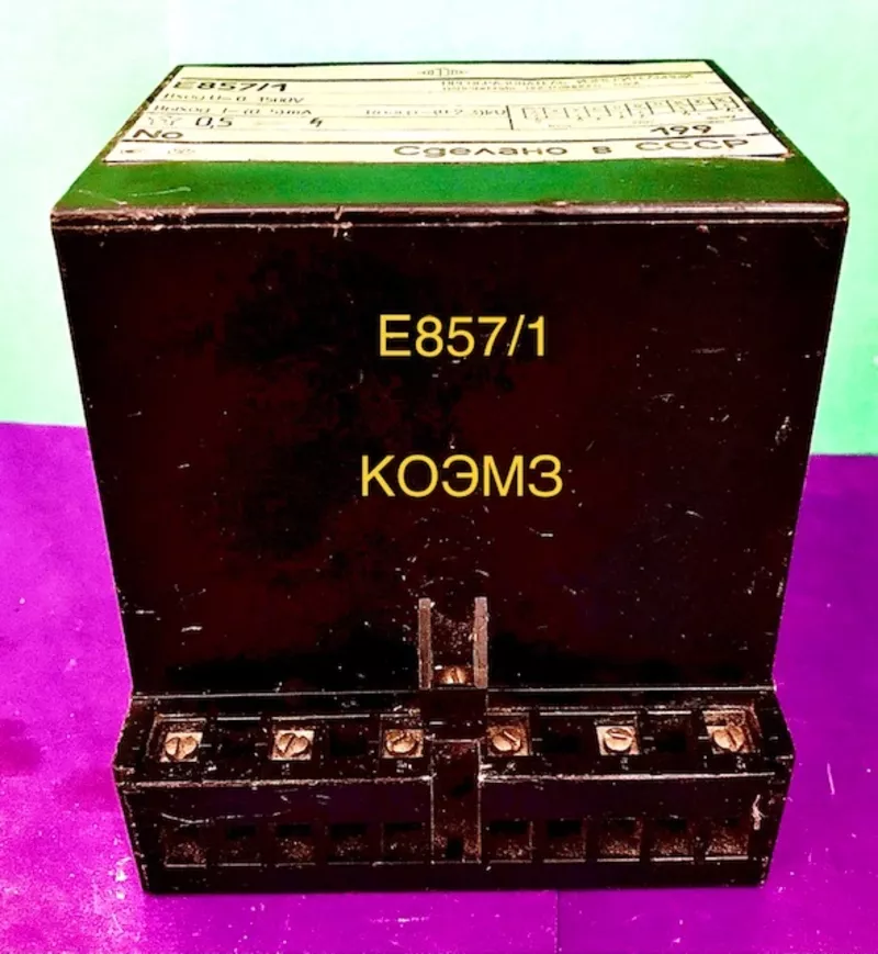 Е857/1 0-1500V преобразователь измерительный 2