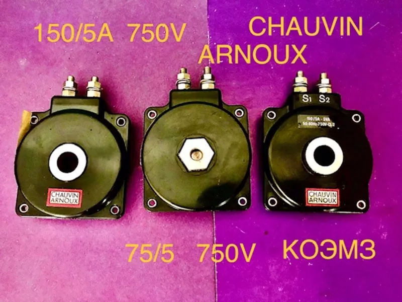 Трансформатор тока 150/5,  75/5 chauvin arnoux