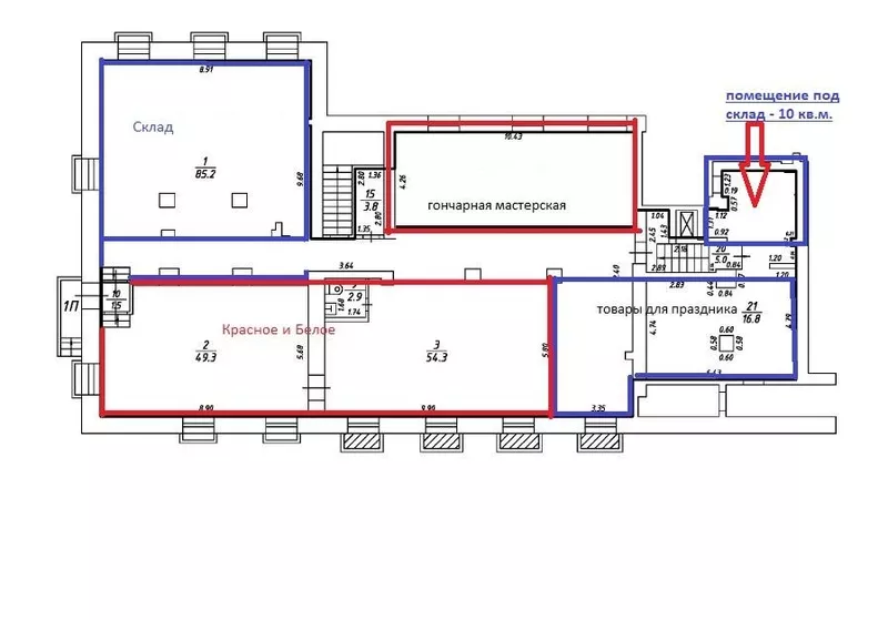 Сдается помещение под склад площадью 10 кв.м 5