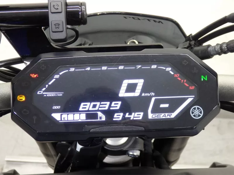 Мотоцикл naked bike Yamaha MT-07 ABS рама RM33J гв 2021 5