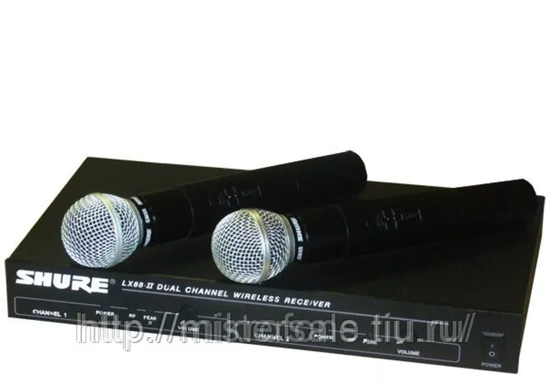 микрофон SHURE LX88-II радиосистема 2 (беспроводных) микрофона SHURE S